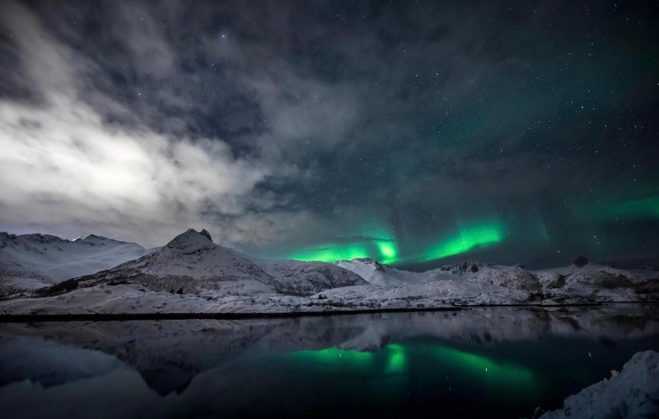 Vila Lofotbua Offersoya Exteriér fotografie